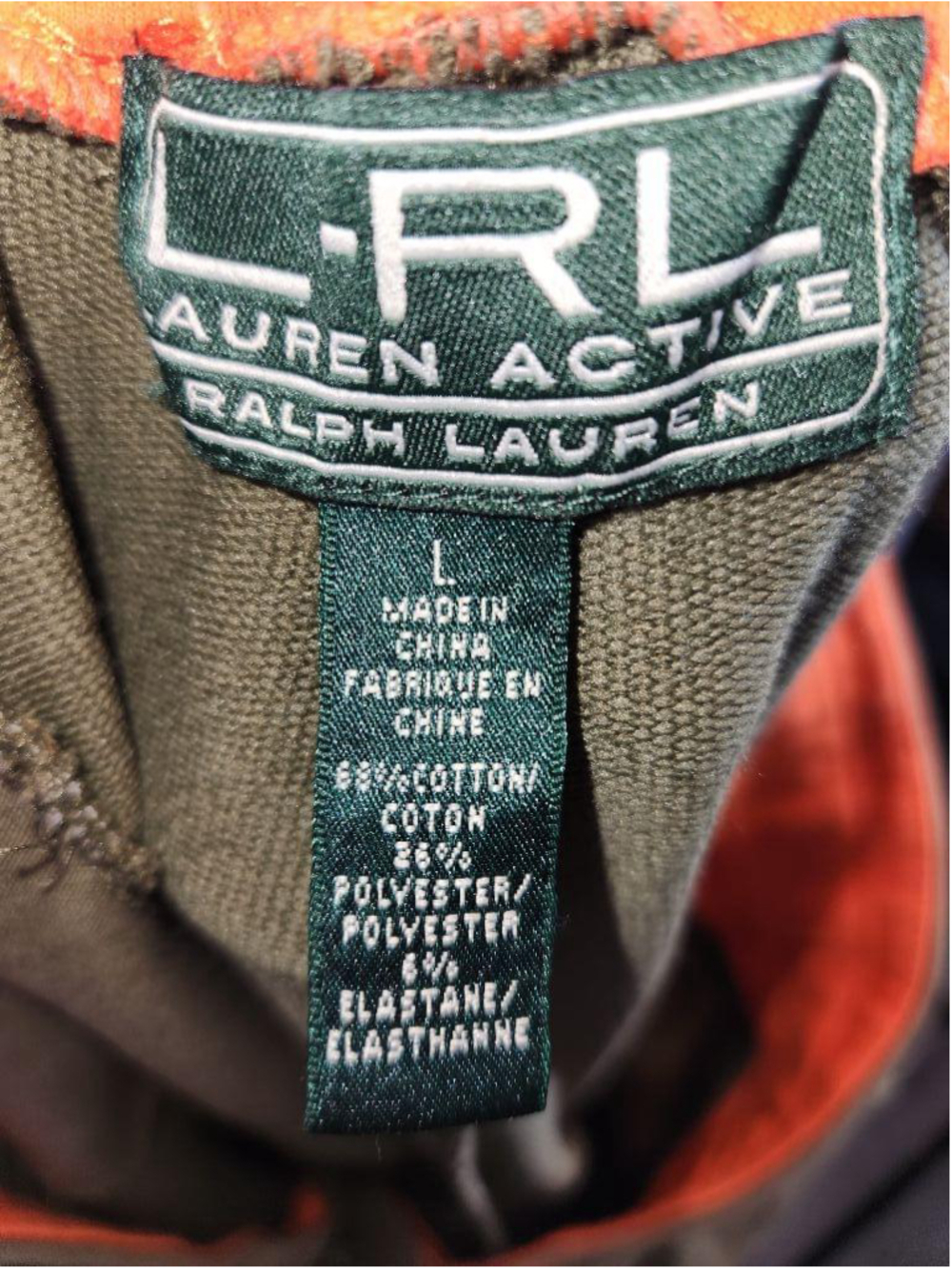 Lauren Active | Ralph Lauren | Sweat Suit | Women | Size Large | Olive green - Picture 10 of 10